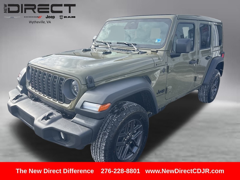 New 2026 Jeep Wrangler 4-DOOR SPORT S Sport Utility