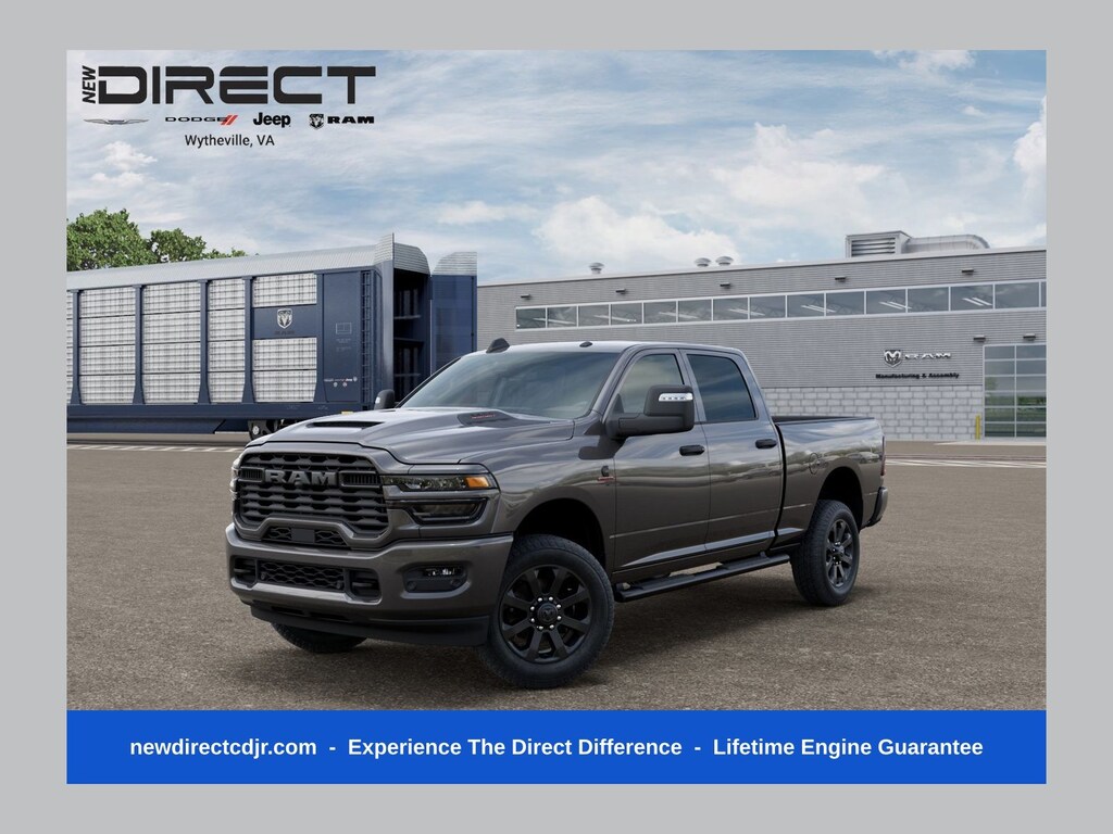 New 2026 Ram 2500 BLACK EXPRESS CREW CAB 4X4 6'4 BOX Pickup