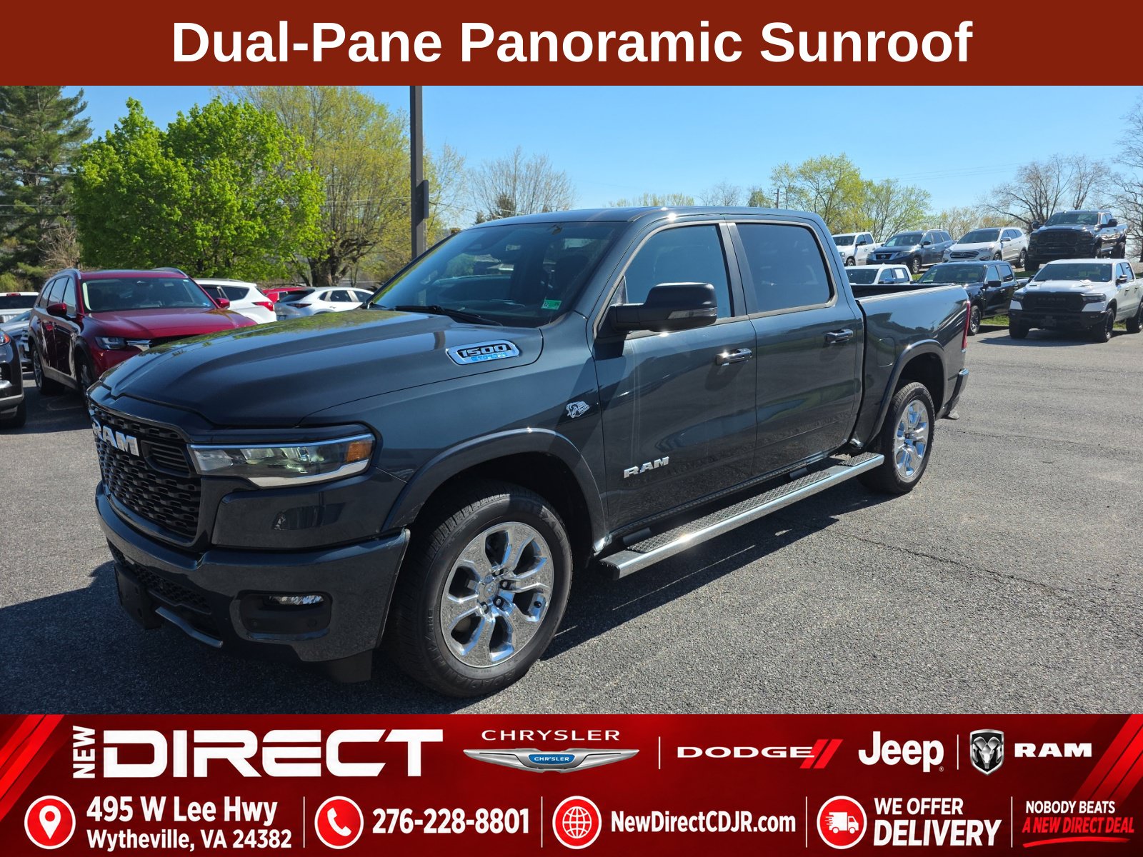 2026 Ram 1500 BIGHORN/LONESTAR CREW 4X4 Pickup