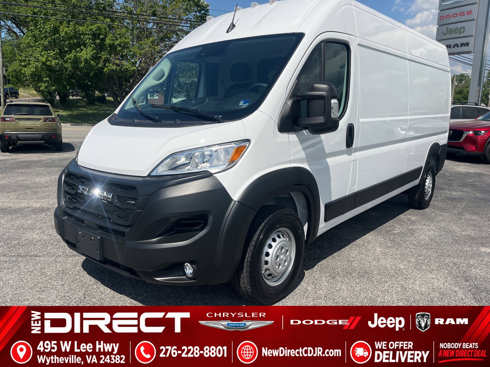 2026 RAM ProMaster Cargo Van Tradesman