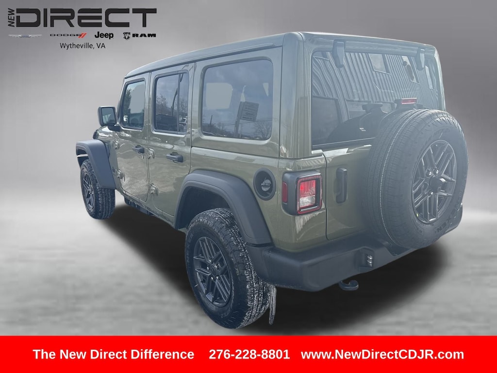 New 2026 Jeep Wrangler 4-DOOR SPORT S Sport Utility