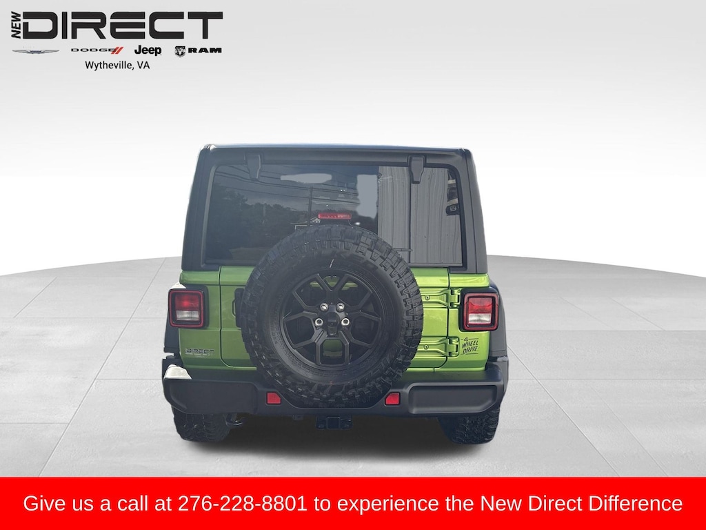 New 2026 Jeep Wrangler 4-DOOR WILLYS Sport Utility