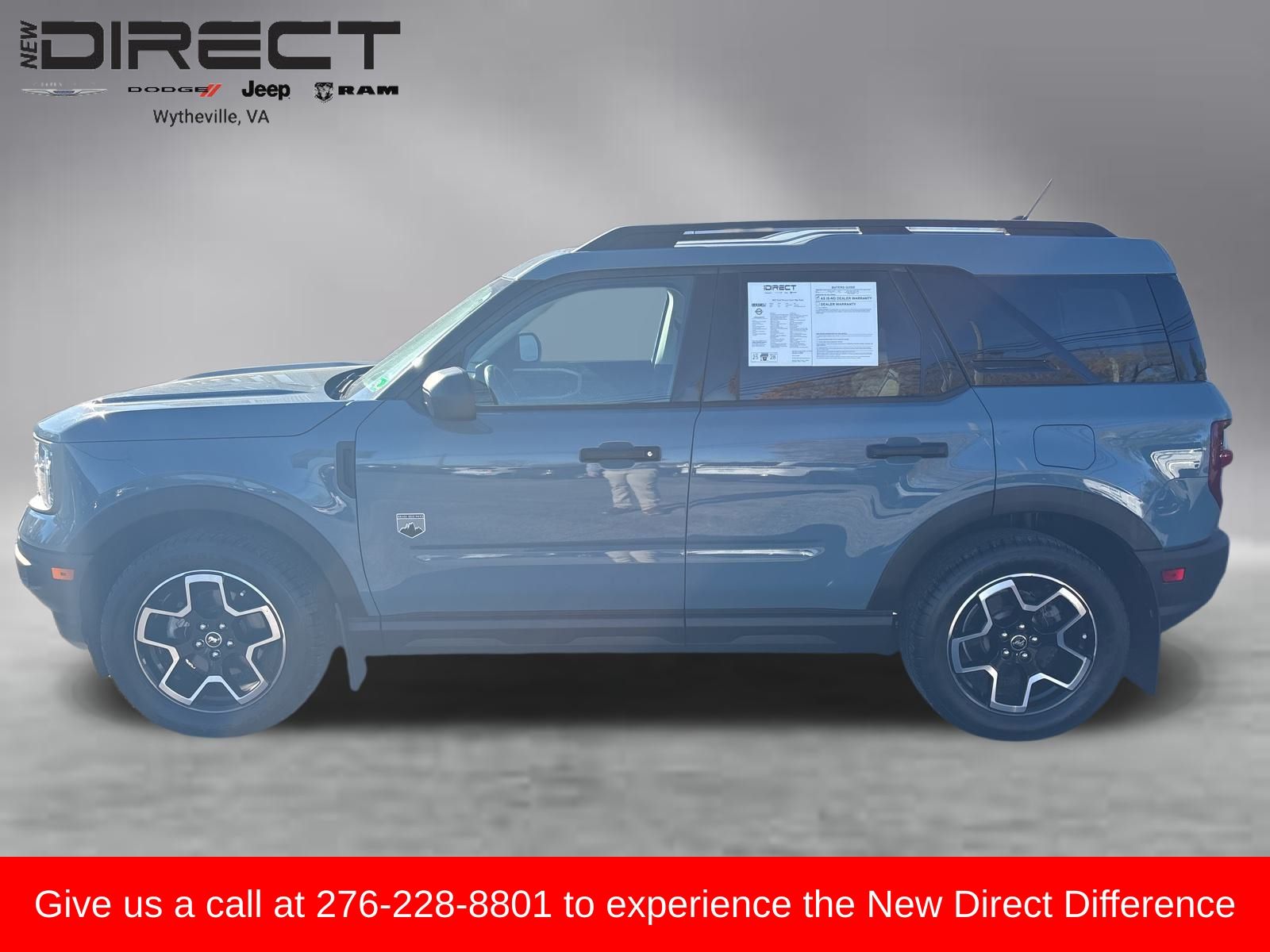 Used 2021 Ford Bronco Sport Big Bend with VIN 3FMCR9B61MRA11096 for sale in Wytheville, VA