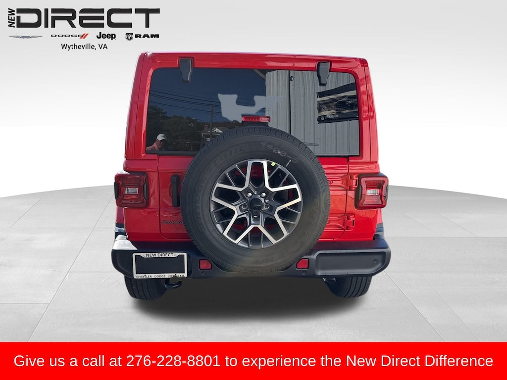 New 2026 Jeep Wrangler 4-DOOR SAHARA Sport Utility