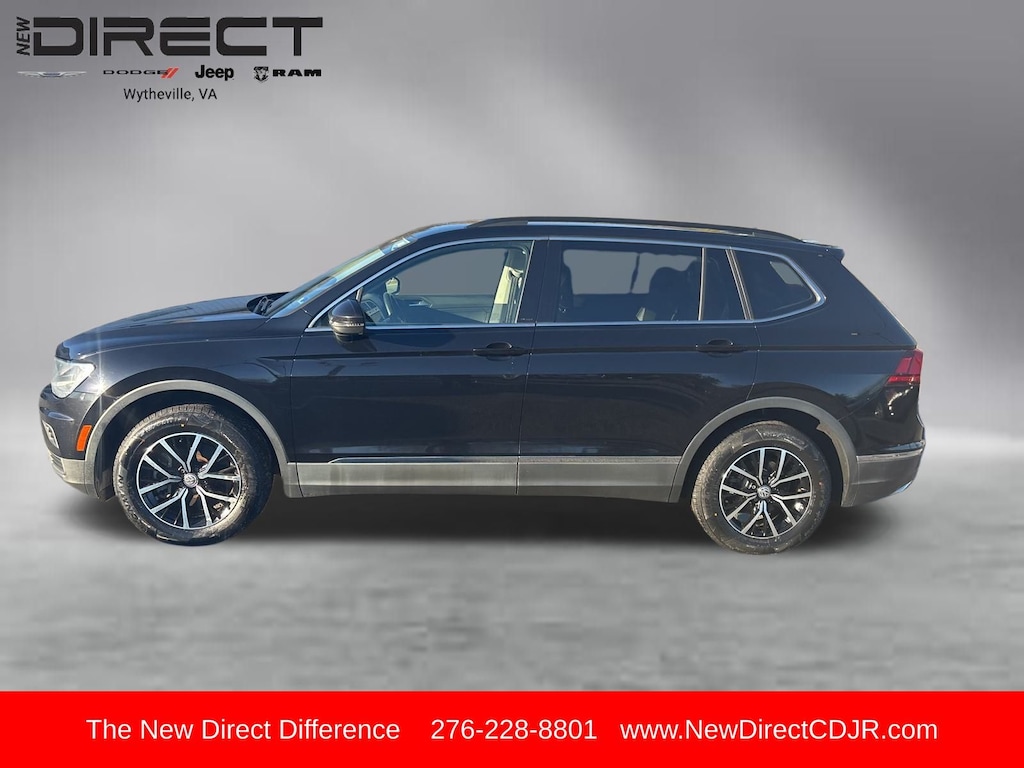 Used 2021 Volkswagen Tiguan 2.0T SE R-Line Black SUV