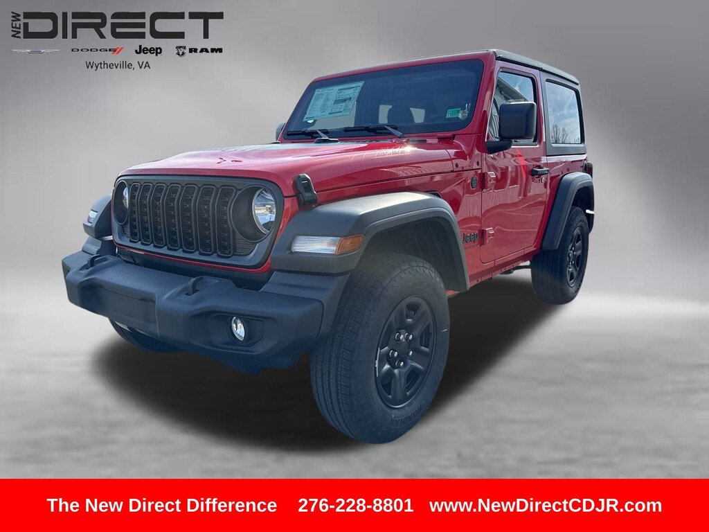 New 2026 Jeep Wrangler 2-DOOR SPORT Sport Utility