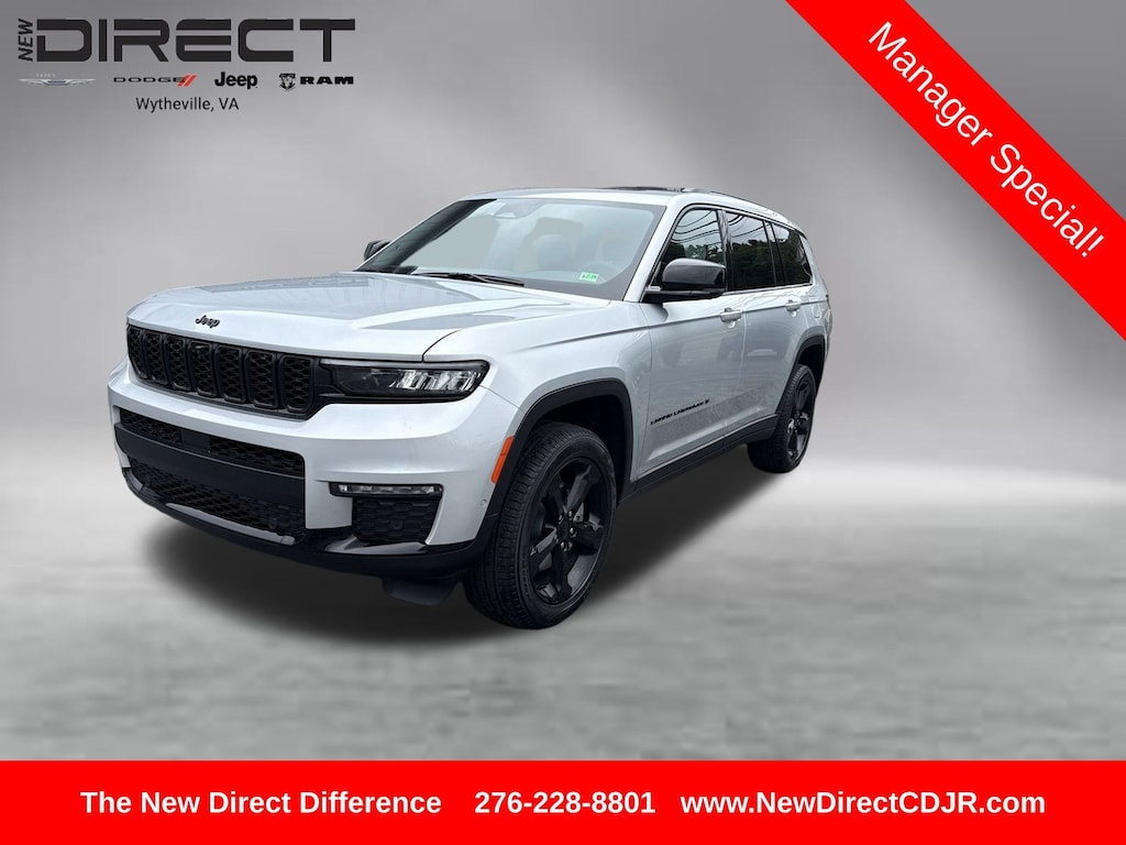 New 2025 Jeep Grand Cherokee L LIMITED 4X4 Sport Utility