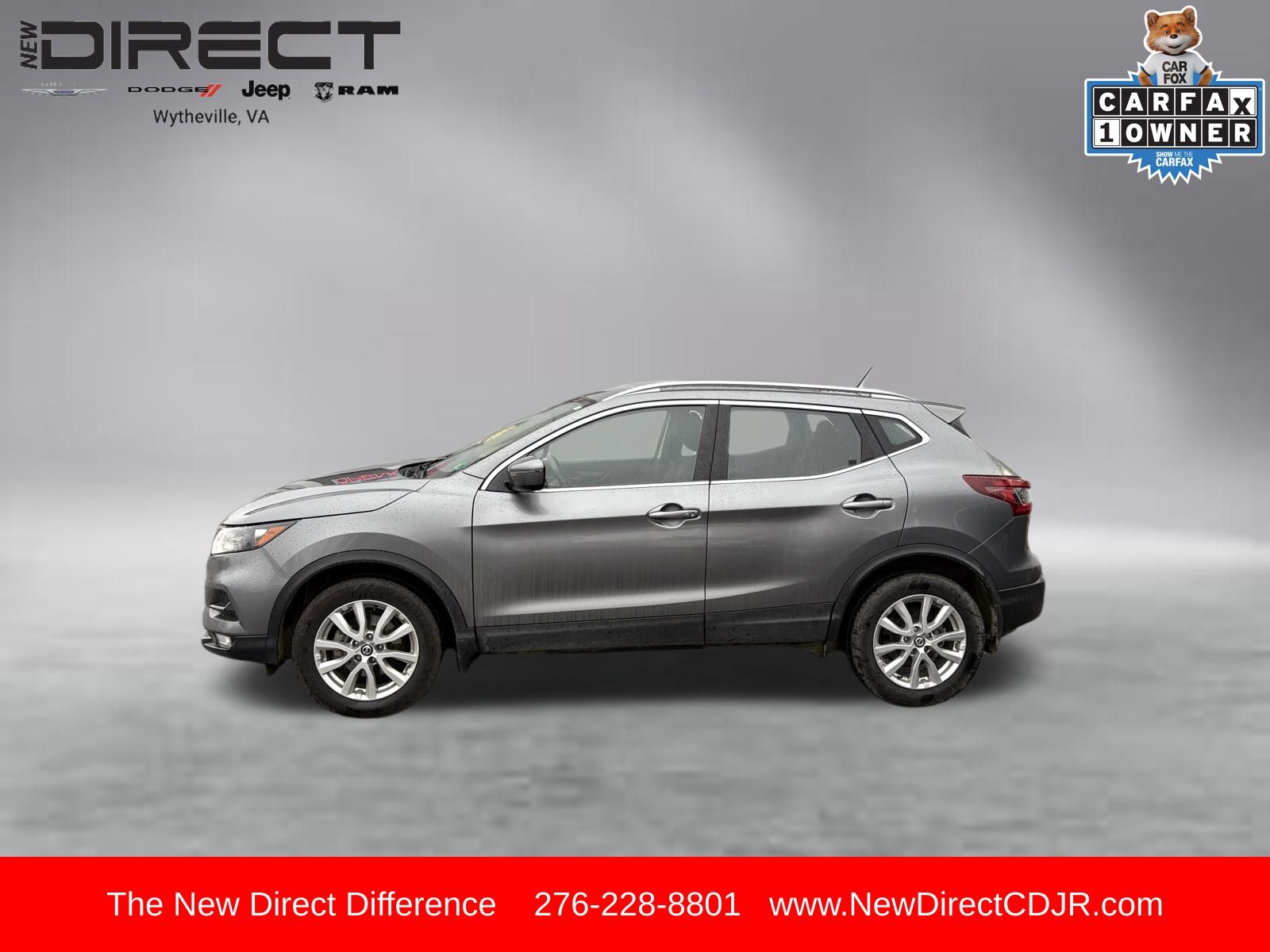 Used 2021 Nissan Rogue Sport SV with VIN JN1BJ1BW2MW673357 for sale in Wytheville, VA
