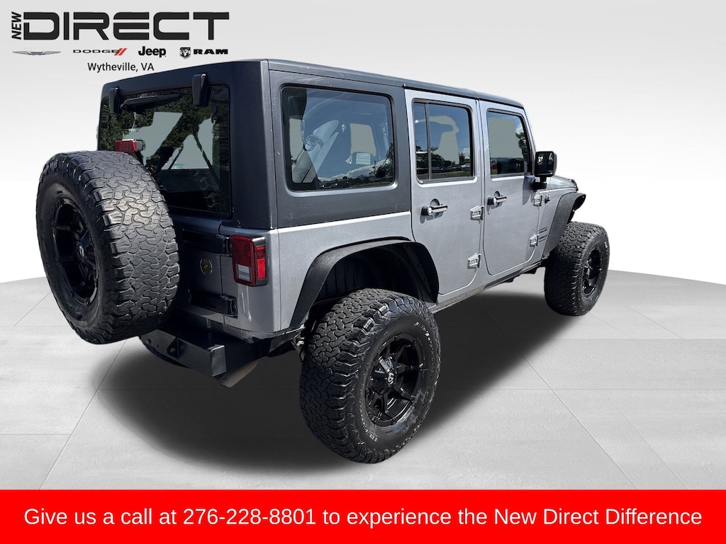 Used 2017 Jeep Wrangler Unlimited Sport SUV