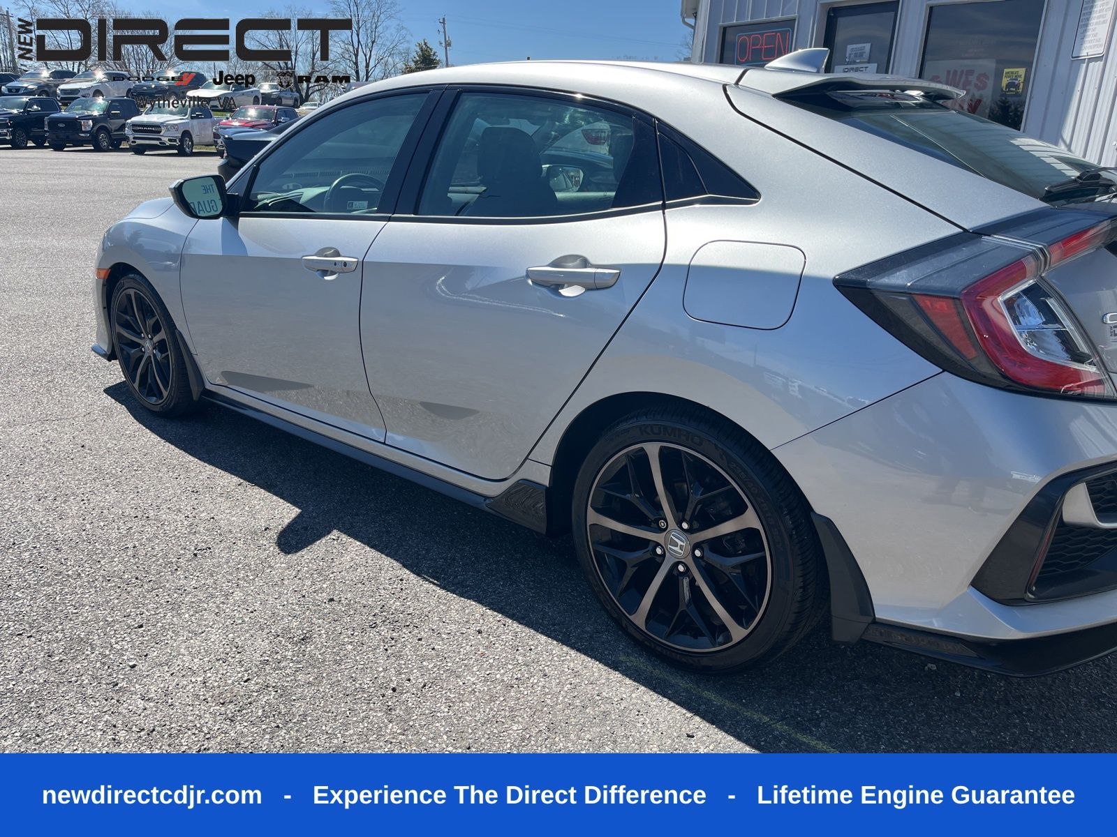 Used 2021 Honda Civic Hatchback Sport with VIN SHHFK7H49MU222272 for sale in Wytheville, VA