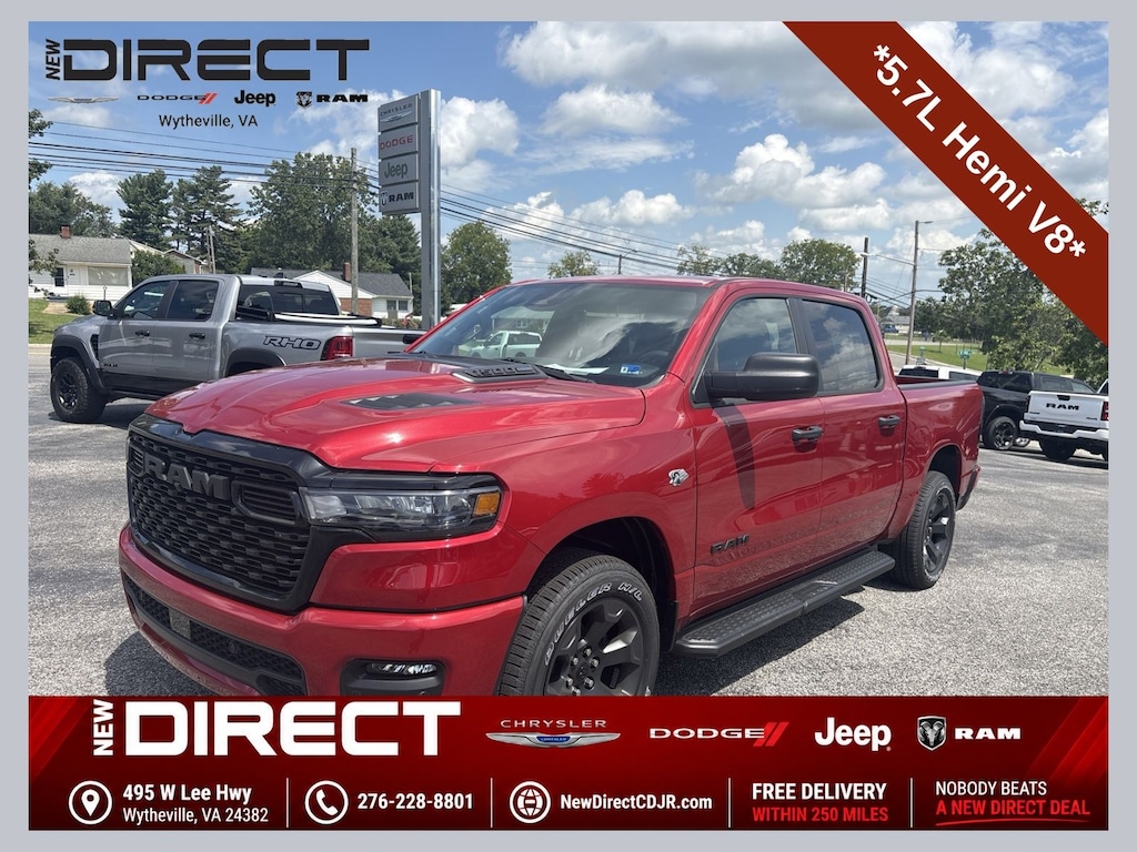New 2026 Ram 1500 Express Crew Cab 4x4 5'7 Box Pickup