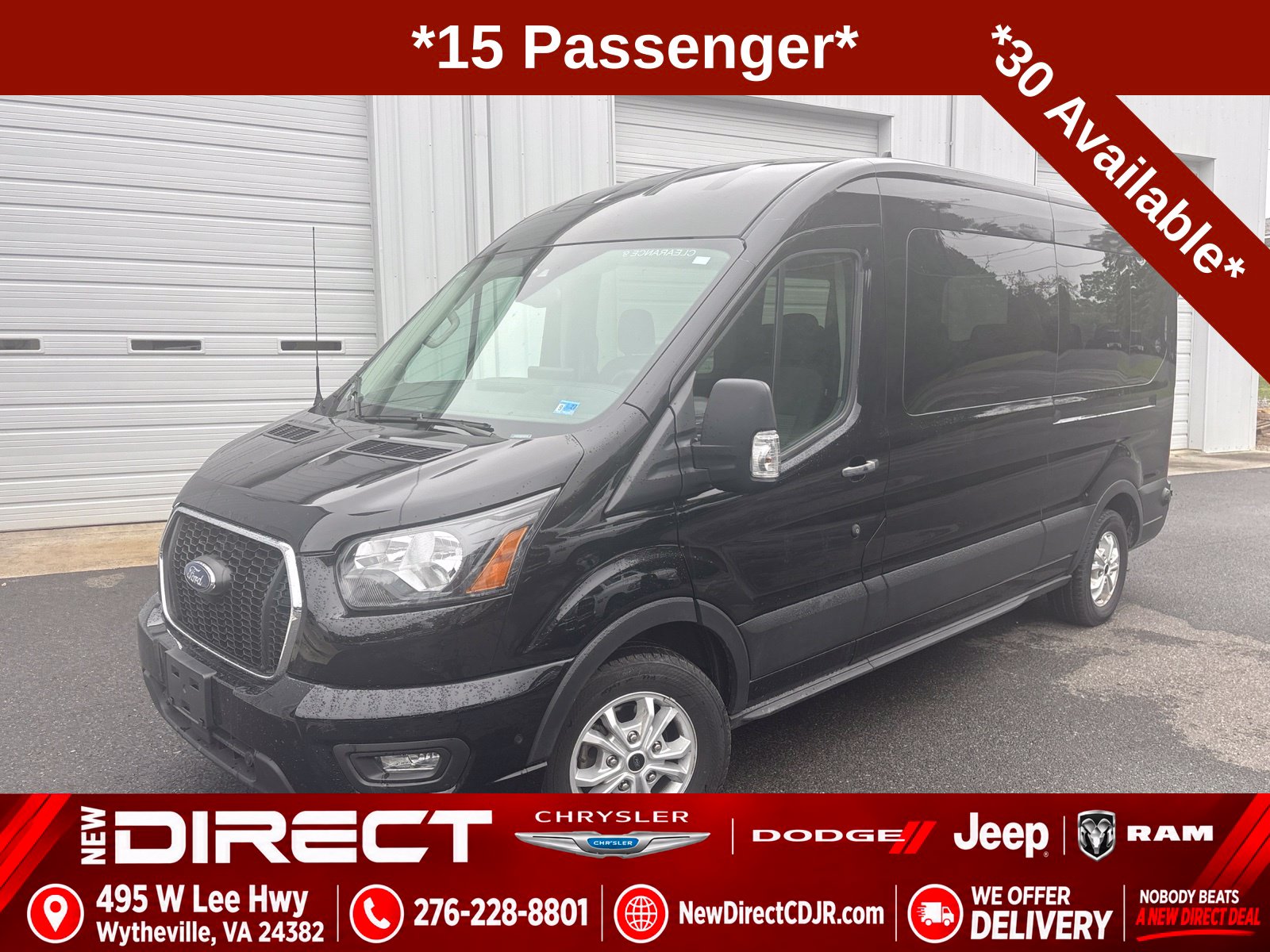 2024 Ford Transit Passenger Van XLT
