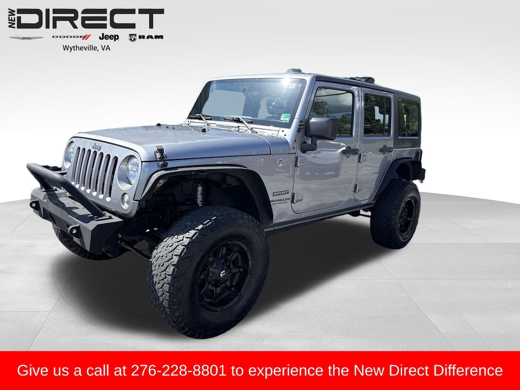 Used 2017 Jeep Wrangler Unlimited Sport SUV