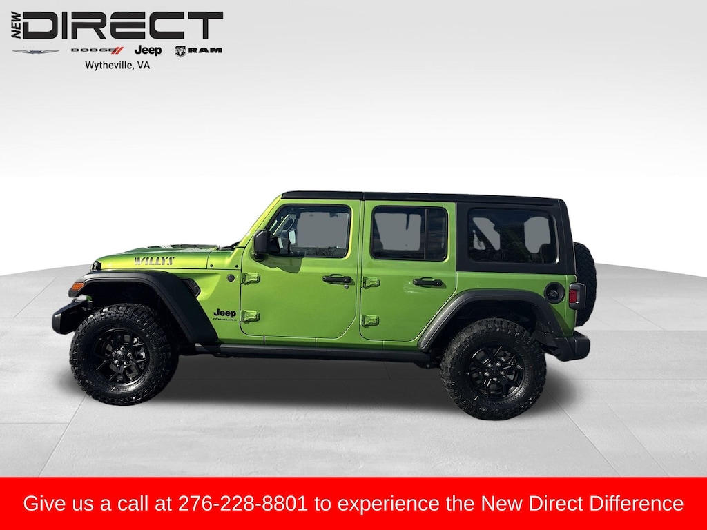 New 2026 Jeep Wrangler 4-DOOR WILLYS Sport Utility