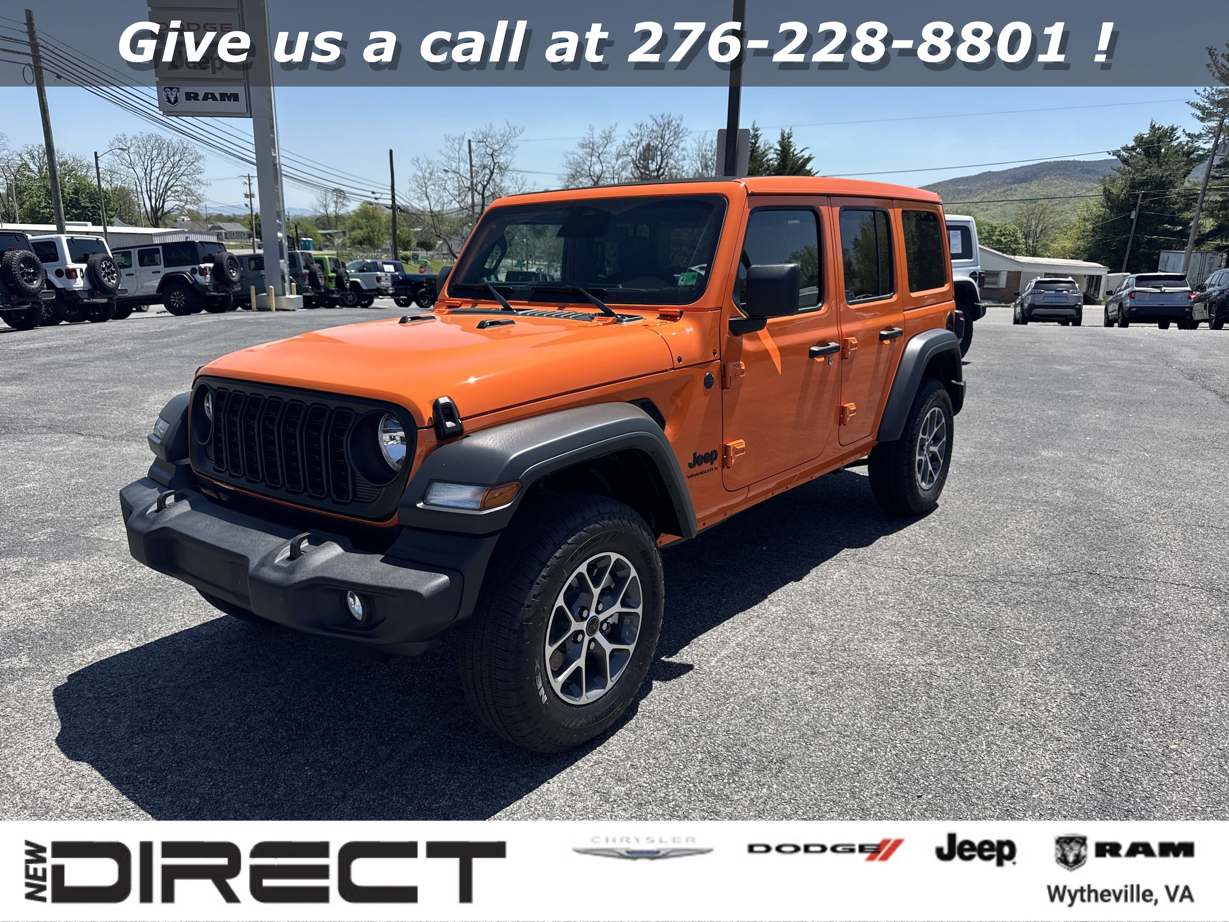 2025 Jeep Wrangler 4-DOOR SPORT S