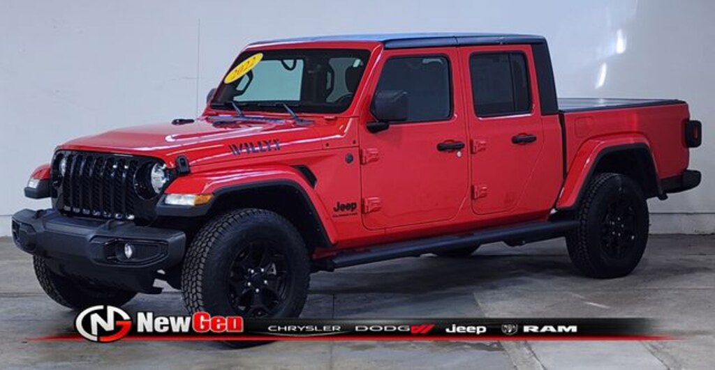 Used 2022 Jeep Gladiator Willys Truck Crew Cab