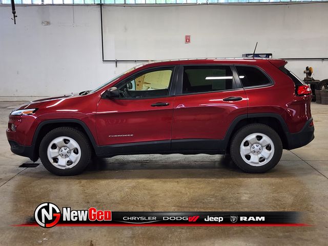 Used 2017 Jeep Cherokee Sport with VIN 1C4PJMAB3HW591243 for sale in Clinton, MI