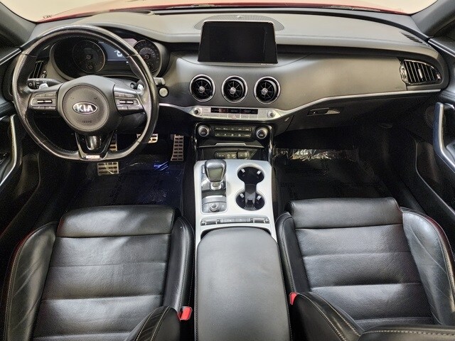 Used 2018 Kia Stinger GT2 with VIN KNAE55LCXJ6017765 for sale in Clinton, MI