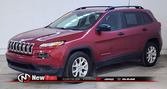 Used 2016 Jeep Cherokee Sport with VIN 1C4PJLAB6GW230386 for sale in Clinton, MI