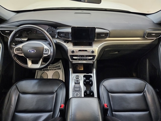 Used 2021 Ford Explorer XLT with VIN 1FMSK8DH0MGA59575 for sale in Clinton, MI