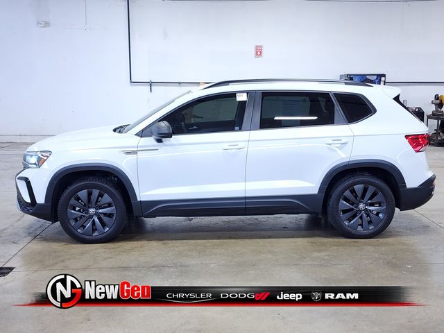 Used 2023 Volkswagen Taos S with VIN 3VVDX7B29PM360641 for sale in Clinton, MI