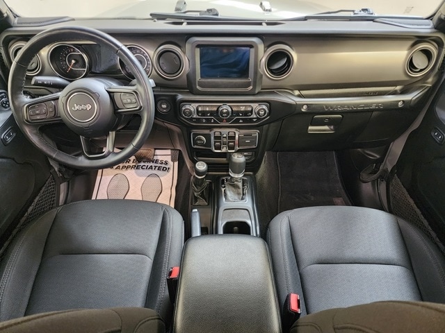 Certified 2021 Jeep Wrangler Unlimited Sport S with VIN 1C4HJXDG2MW861649 for sale in Clinton, MI