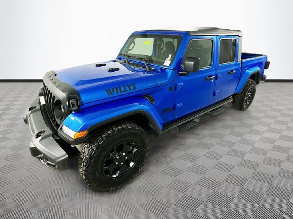 Certified 2021 Jeep Gladiator Willys Truck Crew Cab