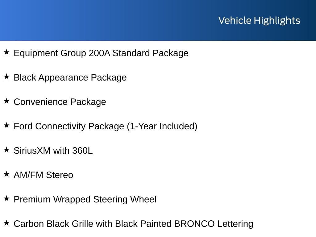 New 2026 Ford Bronco Sport Big Bend SUV