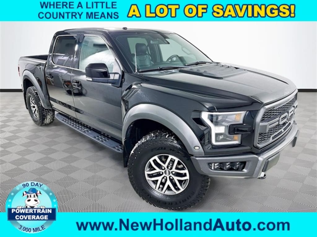 Used 2017 Ford F-150 Raptor Truck SuperCrew Cab