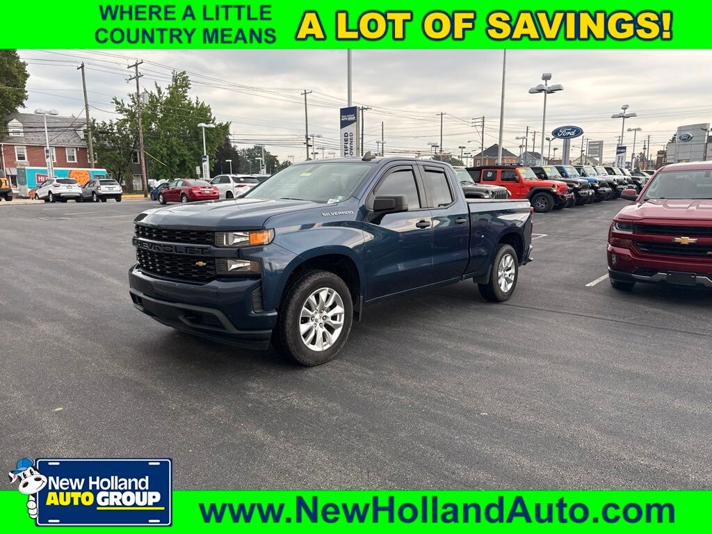 Used 2019 Chevrolet Silverado 1500 Custom Truck Double Cab