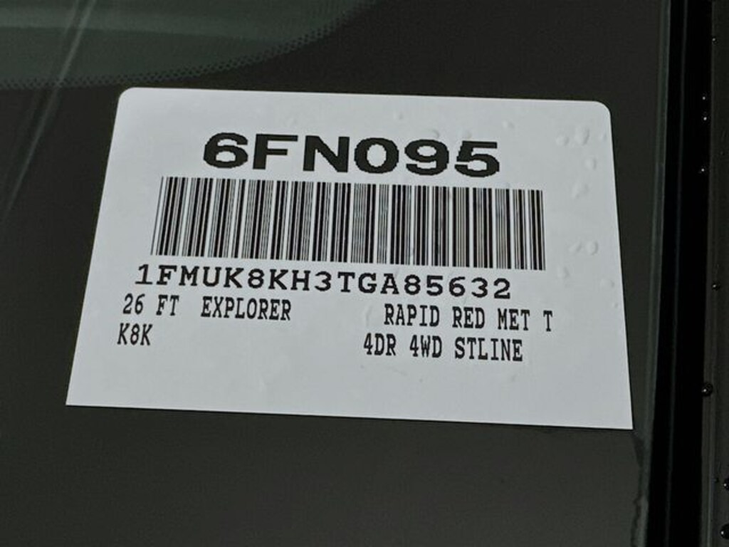 New 2026 Ford Explorer ST-Line SUV