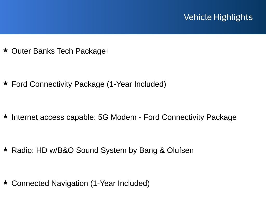 New 2026 Ford Bronco Sport Outer Banks SUV