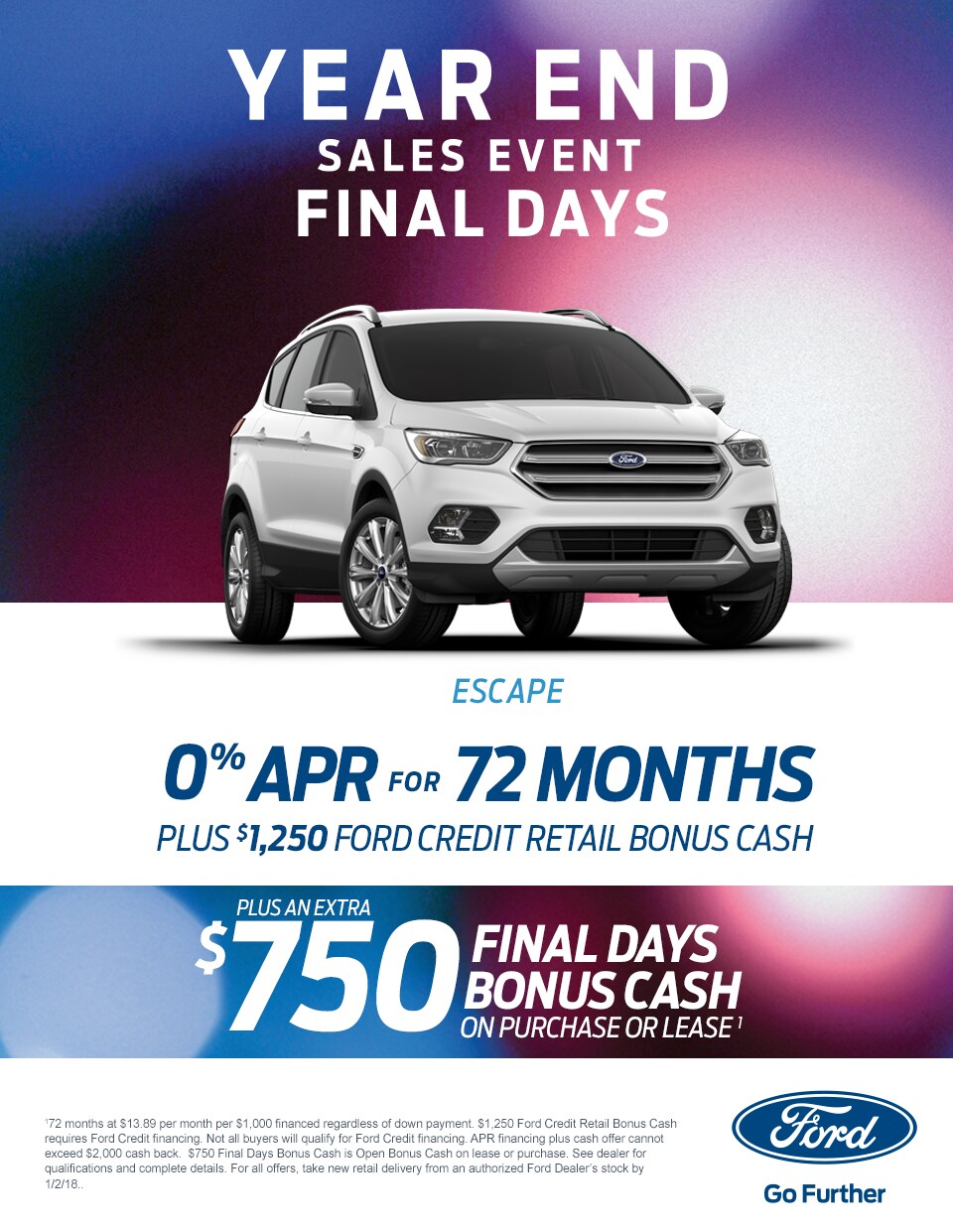 Year End Sales Event New Holland Ford