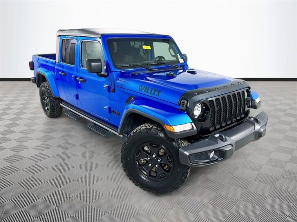 Certified 2021 Jeep Gladiator Willys Truck Crew Cab