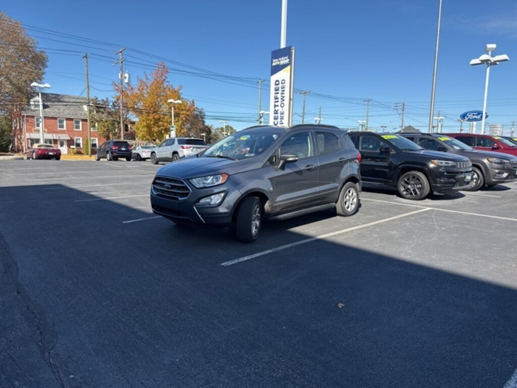 Used 2020 Ford EcoSport SE SUV