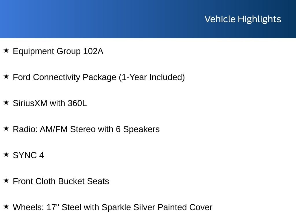 New 2026 Ford Maverick XL Truck