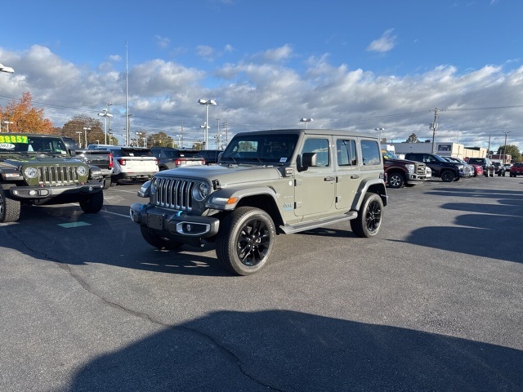 Used 2022 Jeep Wrangler Unlimited 4xe Unlimited Sahara 4xe SUV