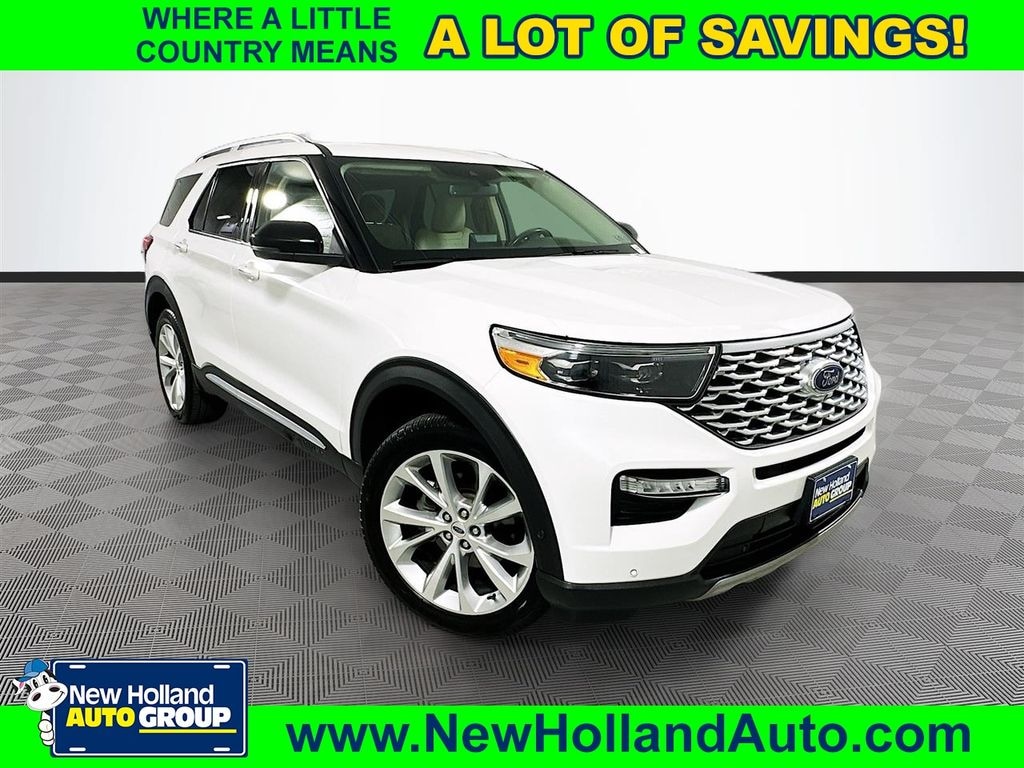 Certified 2022 Ford Explorer Platinum SUV