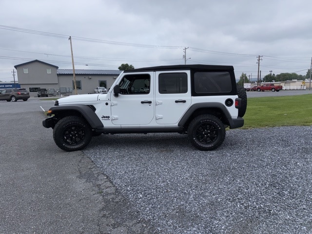 Certified 2021 Jeep Wrangler Unlimited Willys with VIN 1C4HJXDG0MW715220 for sale in New Holland, PA