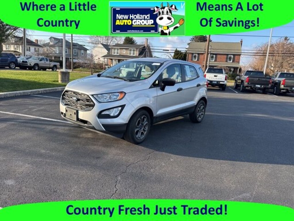 Certified 2021 Ford EcoSport S SUV