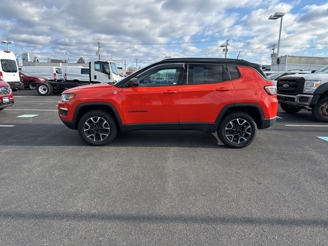 Used 2019 Jeep Compass Trailhawk with VIN 3C4NJDDBXKT836068 for sale in New Holland, PA