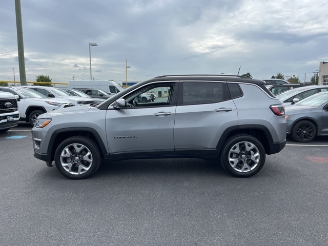 Certified 2021 Jeep Compass Limited with VIN 3C4NJDCB7MT545077 for sale in New Holland, PA