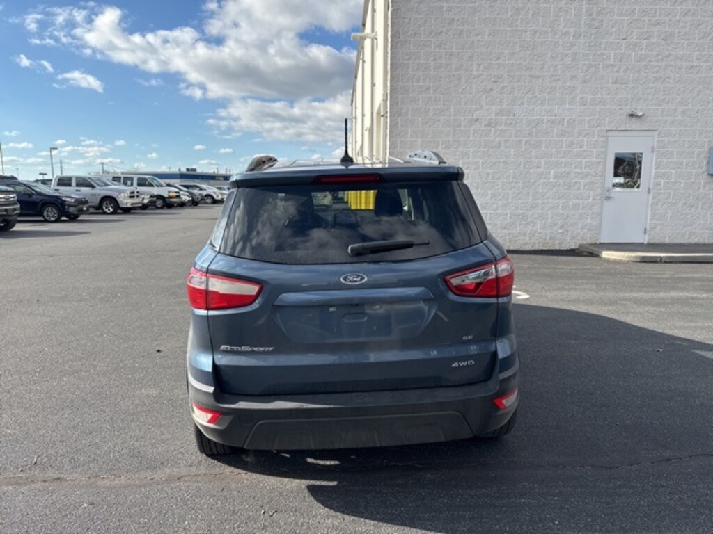 Certified 2021 Ford EcoSport SE SUV