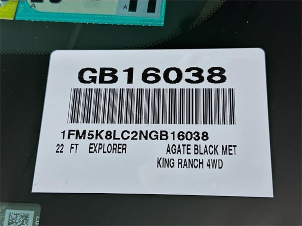 Certified 2022 Ford Explorer King Ranch SUV