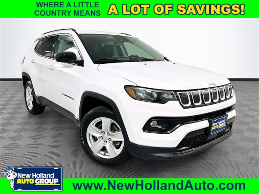 Certified 2022 Jeep Compass Latitude SUV