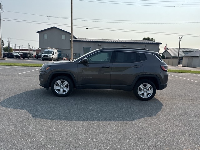 Certified 2022 Jeep Compass Latitude with VIN 3C4NJDBB0NT158342 for sale in New Holland, PA