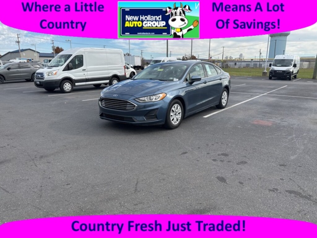 Certified 2019 Ford Fusion S Sedan
