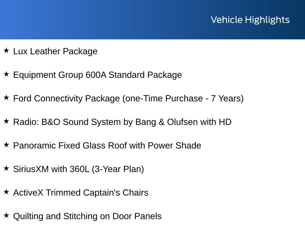 New 2026 Ford Explorer Platinum SUV
