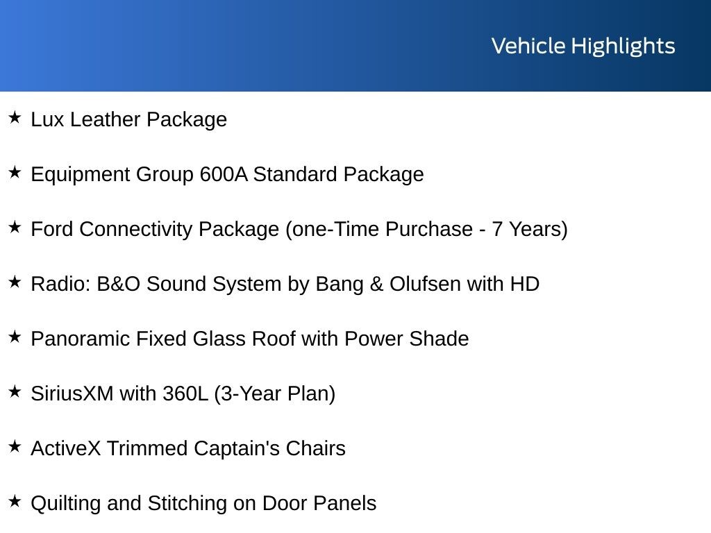New 2026 Ford Explorer Platinum SUV