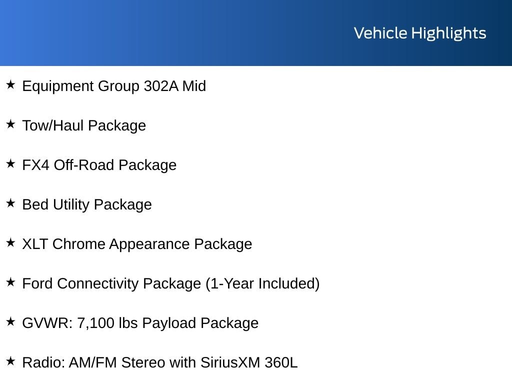 New 2026 Ford F-150 XLT Truck SuperCrew Cab